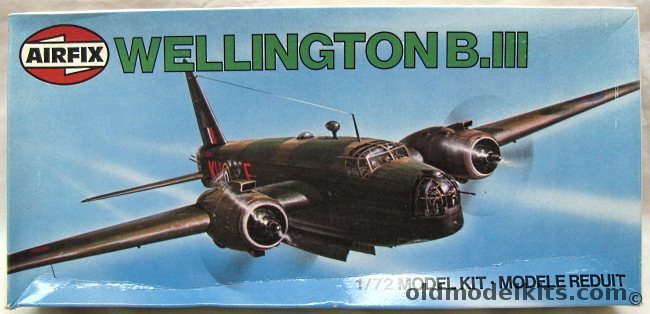Airfix 1/72 Vickers Armstrong Wellington BIII, 04001-5 plastic model kit